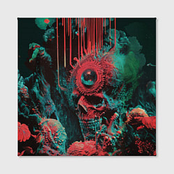 Холст квадратный Череп из морских глубин, цвет: 3D-принт — фото 2