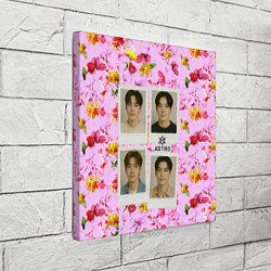 Холст квадратный ASTRO фотографии участников группы, цвет: 3D-принт — фото 2