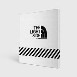 Холст квадратный The light side, цвет: 3D-принт