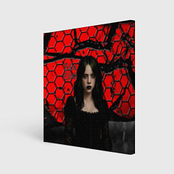 Картина квадратная Билли Айлиш готический образ