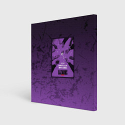 Холст квадратный Lazarus: Violet Pattern, цвет: 3D-принт