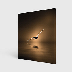 Картина квадратная Летящая птица