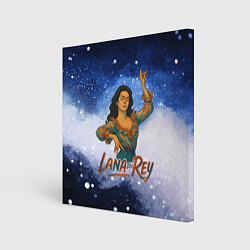 Картина квадратная Lana Del Rey танцует