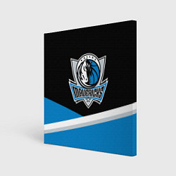 Картина квадратная Даллас Маверикс - линии