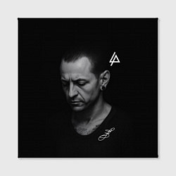 Холст квадратный Честер Беннингтон - легенда, цвет: 3D-принт — фото 2