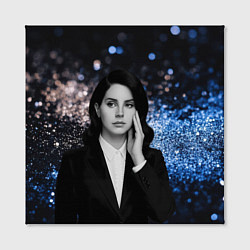 Холст квадратный Lana Del Rey в костюме, цвет: 3D-принт — фото 2