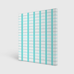 Картина квадратная Color white cage