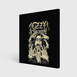Картина квадратная Ozzy Osbourne - head and hands