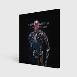 Холст квадратный T-800, цвет: 3D-принт