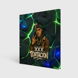 Картина квадратная XXXTentacion anime style