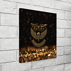 Холст квадратный Крылья Родины ВДВ, цвет: 3D-принт — фото 2