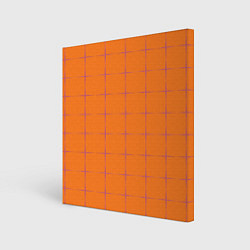 Картина квадратная Color orange stripe