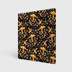 Картина квадратная Грибной дождик