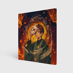 Картина квадратная Хаято Суо - Ветролом