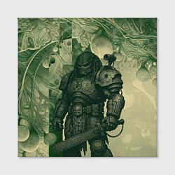 Холст квадратный Мощный бронированный хищник, цвет: 3D-принт — фото 2