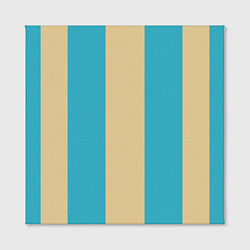 Холст квадратный Color blue beige, цвет: 3D-принт — фото 2
