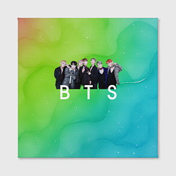 Холст квадратный BTS kpop, цвет: 3D-принт — фото 2