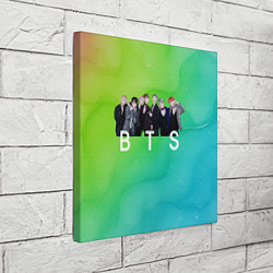 Холст квадратный BTS kpop, цвет: 3D-принт — фото 2