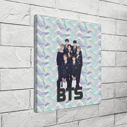 Холст квадратный BTS совместное фото, цвет: 3D-принт — фото 2