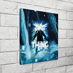 Холст квадратный Нечто, цвет: 3D-принт — фото 2