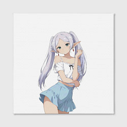 Холст квадратный Elf Frieren, цвет: 3D-принт — фото 2