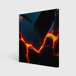 Картина квадратная Breaking block