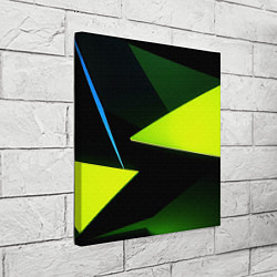 Холст квадратный Geometric shapes, цвет: 3D-принт — фото 2