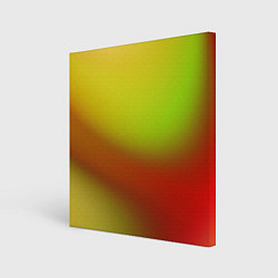Холст квадратный Color multicolored gradient, цвет: 3D-принт