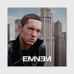 Холст квадратный Eminem: It's Rap, цвет: 3D-принт — фото 2