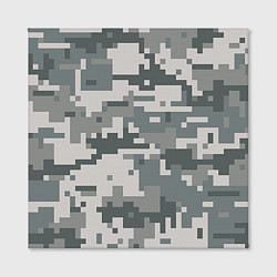 Холст квадратный Камуфляж, цвет: 3D-принт — фото 2