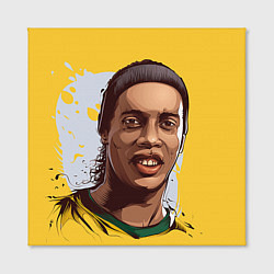 Холст квадратный Ronaldinho Art, цвет: 3D-принт — фото 2