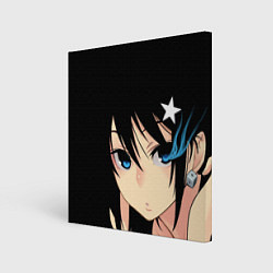 Картина квадратная Black Rock Shooter - глаза Мато Курои