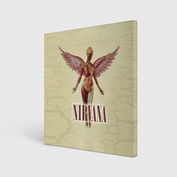 Холст квадратный Nirvana Angel, цвет: 3D-принт