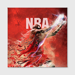 Холст квадратный Спорт NBA, цвет: 3D-принт — фото 2