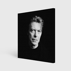 Холст квадратный David Bowie: Black Face, цвет: 3D-принт