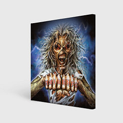 Холст квадратный Iron Maiden: Maidenfc, цвет: 3D-принт