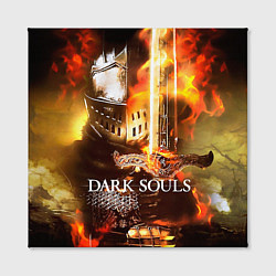 Холст квадратный Dark Souls War, цвет: 3D-принт — фото 2