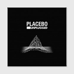 Холст квадратный Placebo: Unplugged, цвет: 3D-принт — фото 2