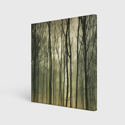 Картина квадратная Чарующий лес