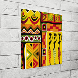 Холст квадратный Африка, цвет: 3D-принт — фото 2