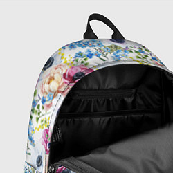 Рюкзак Цветы и бабочки 10, цвет: 3D-принт — фото 2