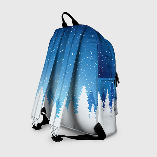 Рюкзак Зимний снежный лес / 3D-принт – фото 2