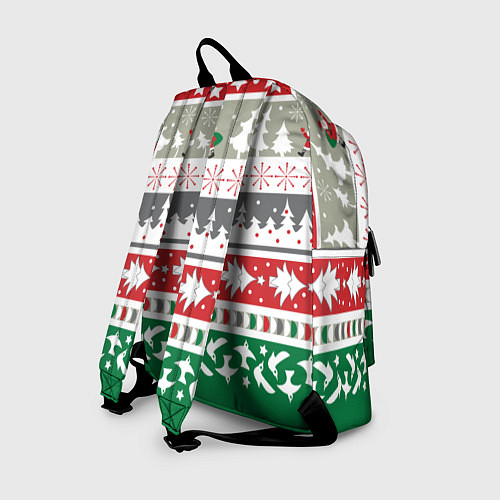 Рюкзак Новогодний орнамент / 3D-принт – фото 2