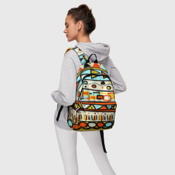Рюкзак Узор Африки, цвет: 3D-принт — фото 2
