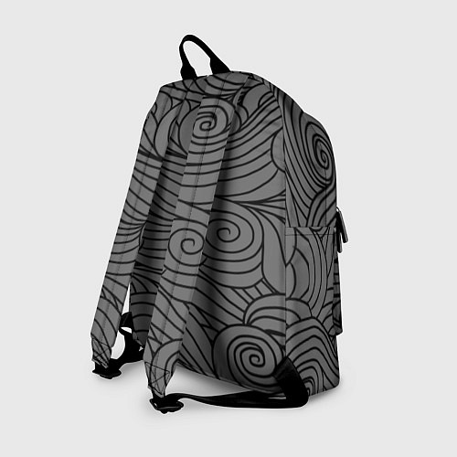 Рюкзак Gray pattern / 3D-принт – фото 2