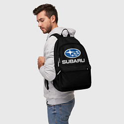 Рюкзак Subaru - emblem, цвет: 3D-принт — фото 2