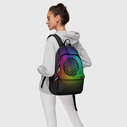 Рюкзак Coldplay Colour, цвет: 3D-принт — фото 2