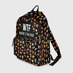 Рюкзак WTF Food, цвет: 3D-принт
