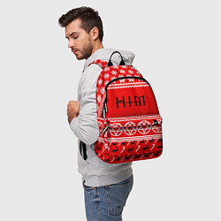 Рюкзак Праздничный HIM, цвет: 3D-принт — фото 2