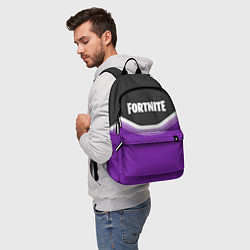 Рюкзак Fortnite Violet, цвет: 3D-принт — фото 2